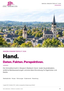 Originalcover Immobilienmarktbericht Hand 2026 – EDEL IMMOBILIEN