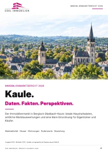 Originalcover Immobilienmarktbericht Kaule 2026 – EDEL IMMOBILIEN