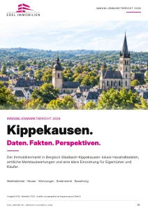 Originalcover Immobilienmarktbericht Kippekausen 2026 – EDEL IMMOBILIEN