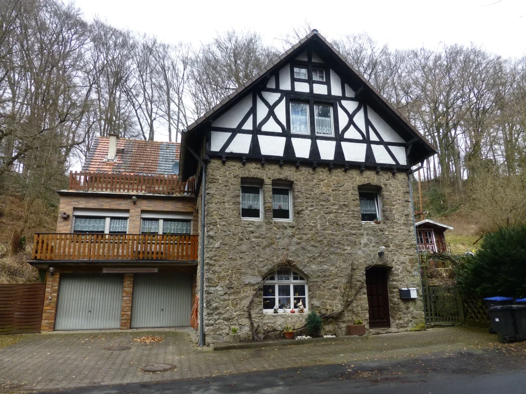 Fachwerk- und Bruchsteinhaus In der Schlade in Hebborn, Ortsaufnahme von 2013